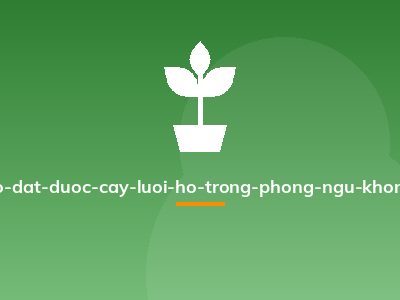 co-dat-duoc-cay-luoi-ho-trong-phong-ngu-khong