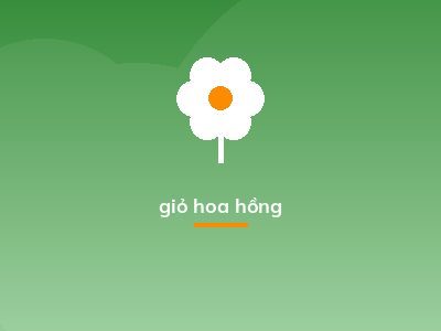 giỏ hoa hồng