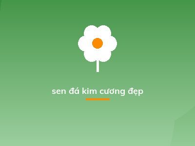 sen đá kim cương đẹp